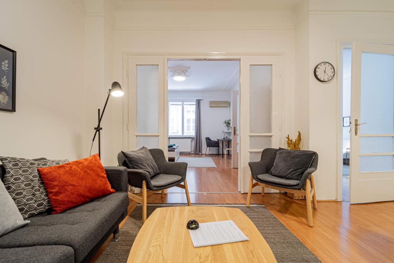 Central&Cozy Balcony!3Bdr 2Bth Budapest Eksteriør bilde